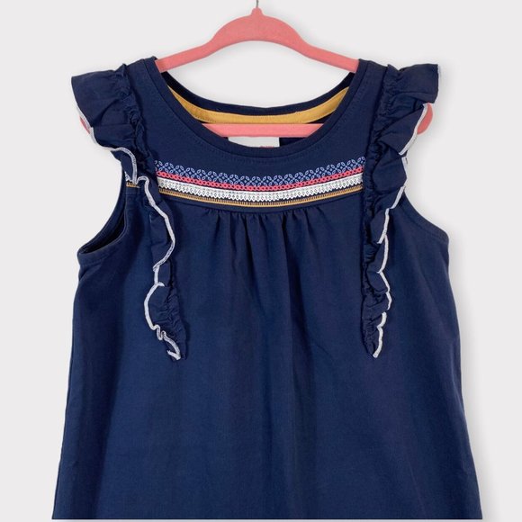 Hanna Andersson Ruffle Flutter Sleeves Dress - Picture 2 of 5